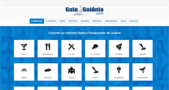 Desktop Screenshot of guiagoiania.com